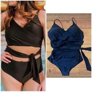 Lucy Avenue PUERTO RICO CUTOUT ONE PIECE BLACK